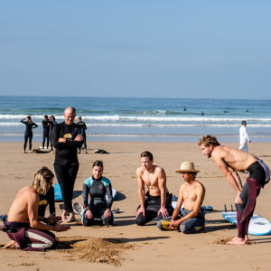 Surf coaching Banana Surf Moroco