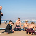 Surf Coaching Yoga Blue Mind Morocco