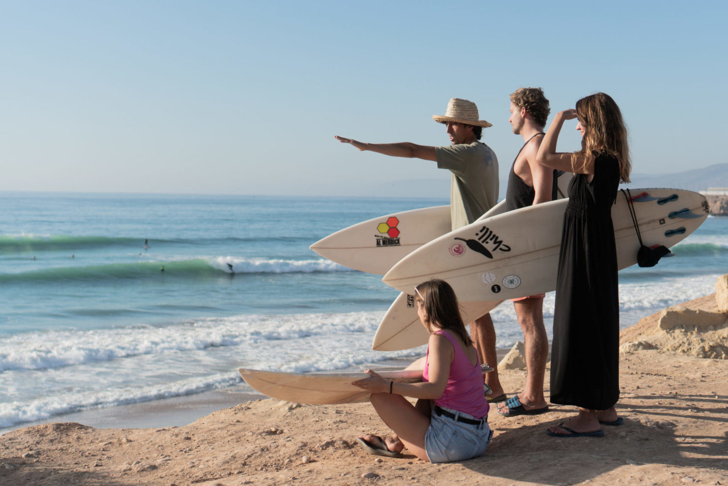 Surf Yoga guiding Blue Mind Morocco