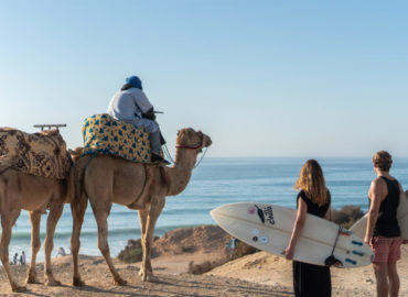 Surf yoga house blue mind morocco