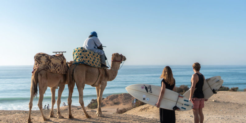 Surf yoga house blue mind morocco