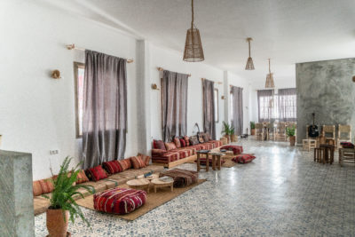 Surf and yoga house Taghazout Blue mind morocco