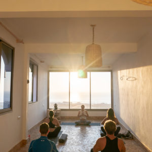 Surf yoga studio house taghazout blue mind morocco