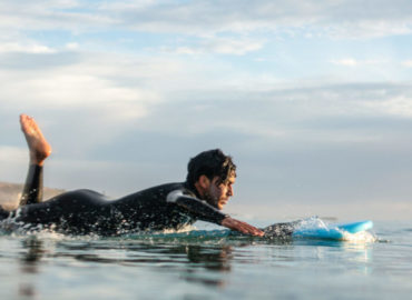 Head surf coach Khalid Tissali