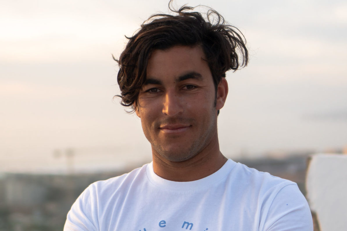 surf coach Khalid Tissali