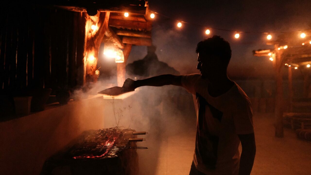 Barbecue at Bluemind surf and Yoga Tribe Morocco