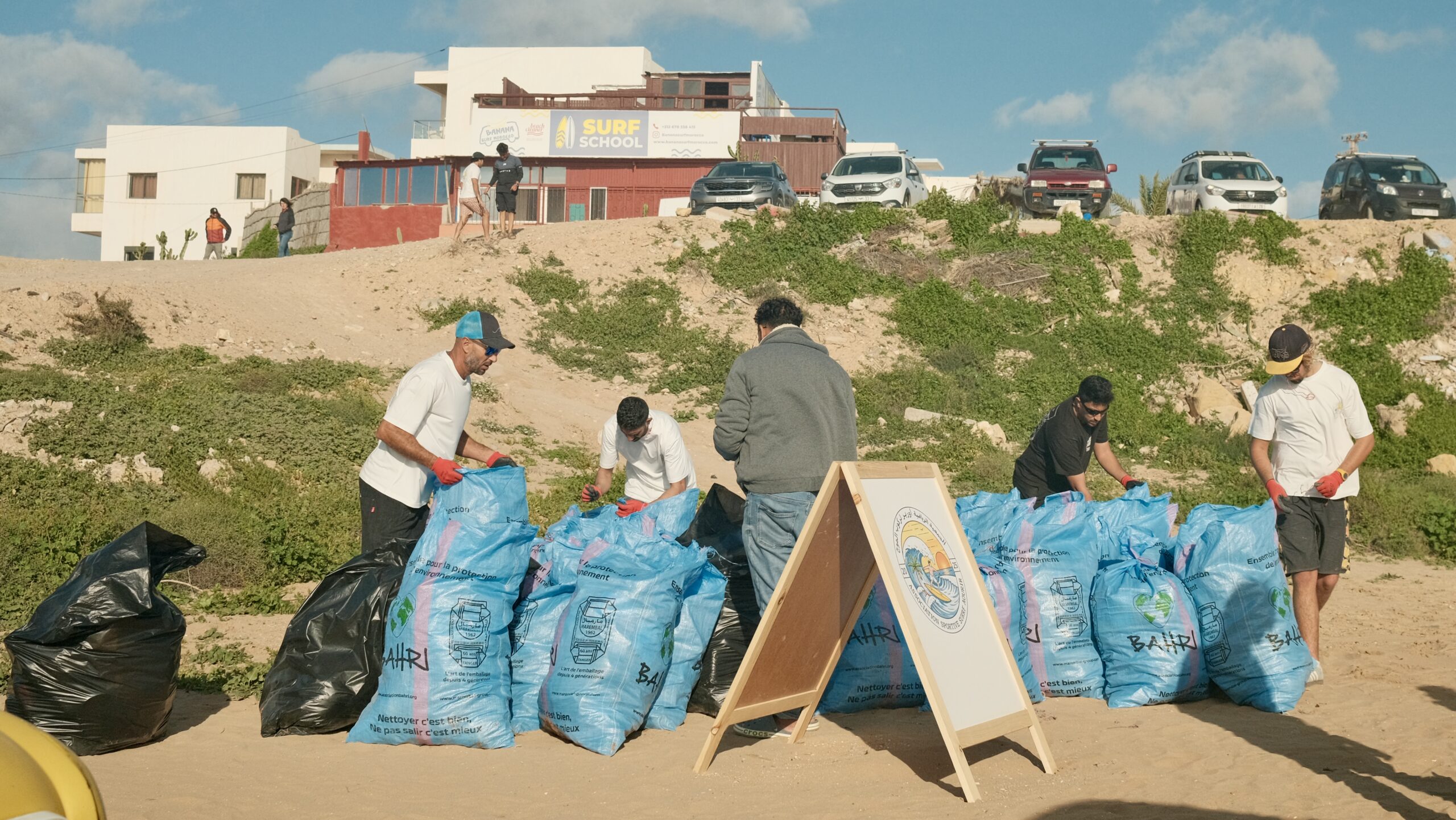 Blue Mind Morocco Banana surf Agadir Aourir